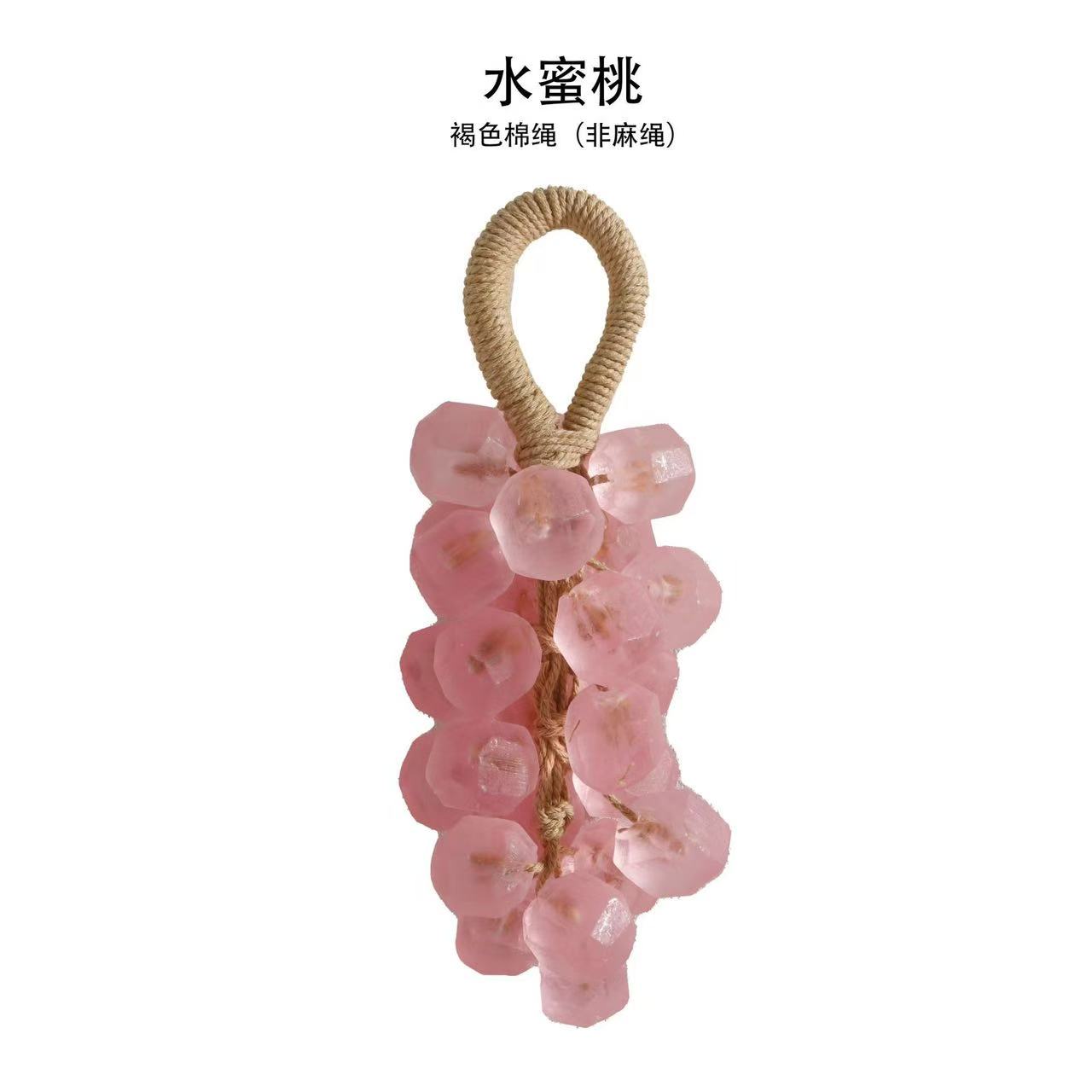 Crystal Grape Soap - Homemade DIY Transparent Grape String Handmade Soap for Jewelry